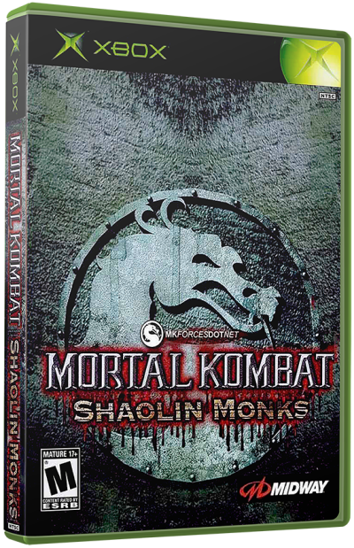 Mortal Kombat - Shaolin Monks (USA)3D boxes